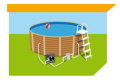 Pompe à Chaleur de piscine - Poolex Nano Action 3kW